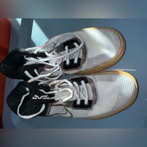 Nike Black and White Kyrie Basketball Shoes